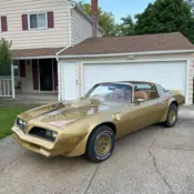 1978 trans am automatic 400 pontiac t top