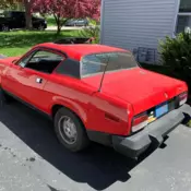 1978 Triumph TR 7 Coupe Red