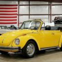 1978 Volkswagen Beetle  1666 Miles Yellow Convertible 4-Cylinder Manual