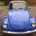 1978 Volkswagen Beetle Classic SuperBeetle Restored Convertible Vintage Car Blue