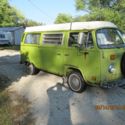 1978 Volkswagen Bus {Kombi} Camper Van with a 1975 For PARTS VW Camper Van Bus
