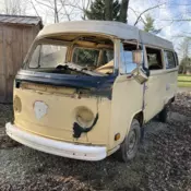 1978 Volkswagen Transporter Van Yellow westfalia camper