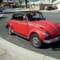 1978 VW Beetle Convertable  Red