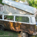 1978 VW Westfalia Pop Top Camper Bus for Parts or Restoration Swivel Front Seat!