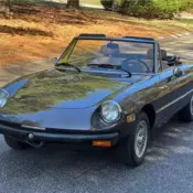 1979 Alfa Romeo 2000 Spideer Veloce  brown  44,786 Miles