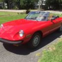 1979 Alfa Romeo Spider Veloce - 2 Door Red Convertible 2.0L