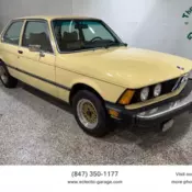 1979 BMW 320i, Yellow with 97784 Miles Shipping Anywhere!