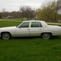 1979 Cadillac Coupe Deville d'elegance white 4 door full size luxury sedan