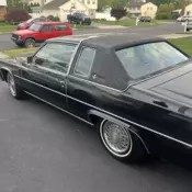 1979 Cadillac DeVille Black