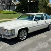 1979 Cadillac DeVille White