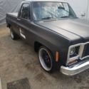 1979 Chevrolet C-10 Pickup Black RWD Automatic custom deluxe