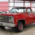 1979 Chevrolet C10  93525 Miles Carnival Red Pickup Truck 350 V8 Automatic