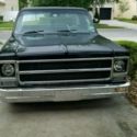 1979 Chevrolet C10/K10 Pickup Black RWD Automatic