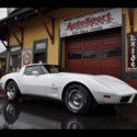 1979 Chevrolet Corvette  30430 Miles White  350 Automatic
