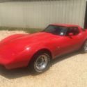 1979 Chevrolet Corvette TTops Bright Red Beautiful Runs Drives 350 Auto 79 Vette