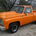 1979 Chevy Bonanza SWB Orange 383 Stroker 350 turbo trans pick up