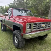 1979 Chevy K10 4x4 Short Box Pickup