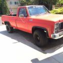 1979 Chevy Truck 3/4 Ton 4 x 4 Pick Up Long Bed