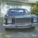 1979 CHRYSLER CORDOBA, leather seats, wire rim wheels, ALL ORIGINAL!