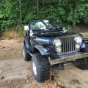 1979 CJ 5, 304 V-8,  3 speed, Black