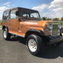 1979 CJ-7 RENEGADE ONLY 61K MILES WITH THE ALPACA BROWN 9A PAINT CODE
