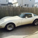 1979 corvette, white, new engine with less than 30k miles