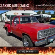 1979 Dodge D100 Pickup Lil Red Express Survivor 360 Auto Trans, AC, DRIVER