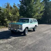 1979 Dodge Ramcharger Green SE