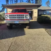 1979 Dodge Ramcharger Pickup Red Ramcharger