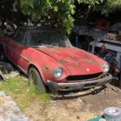 1979 Fiat 124 Coupe 1800 Red