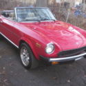 1979 Fiat 124 Spider classic import sports car