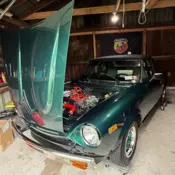 1979 Fiat 124 Spider Coupe Green 2000 pininfarina
