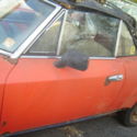1979 FIAT 124 SPIDER FOR PARTS OR RESTORATION.