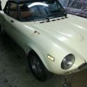 1979 Fiat 124 Spider plus parts car