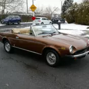 1979 Fiat 124 Spider Recent Restoration