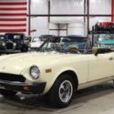 1979 Fiat Spider 2000  48074 Miles Safari Ivory Convertible 2.0L DOHC 4cyl 5 Spe