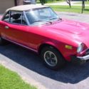 1979 FIAT SPIDER 2000 CONVERTIBLE COUPE SPORTS CAR NO RESERVE! PINIFARINA RDSTR