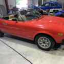 1979 Fiat Spider 2000 Convertible Red RWD Manual