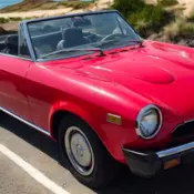 1979 Fiat Spider 2000 Red