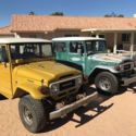 1979 fj40 toyota landcruiser factory air and power steering.