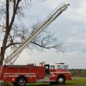 1979 Ford 8000 Red RWD Automatic Fire truck