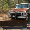 1979 ford bronco custom 5.8l- Plow truck for yard use or parts only!