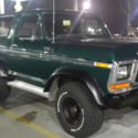 1979 Ford Bronco Custom - survivor - only 45,088 miles -- GREEN MACHINE
