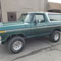 1979 FORD BRONCO EMERALD GREEN RESTORED 400M AUTO TONS OF NEW STUFF