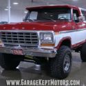 1979 Ford Bronco Ranger XLT Red & White SUV 400 V8 41303 Miles