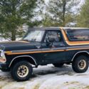 1979 Ford Bronco SUV Black 4WD Automatic Free Wheel