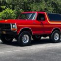 1979 Ford Bronco SUV Red 4WD Manual custom