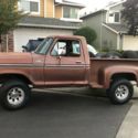 1979 Ford F-100 Custom Short Bed Flare side Pickup