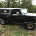 1979 Ford F-150 4x4 Camper Shell, Auto, A/C, Vintage Black & Gray With Patina