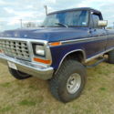 1979 FORD F-150 CUSTOM 351 AUTOMATIC BIGFOOT BLUE HIGHBOY F-SERIES @@ NO RESERVE